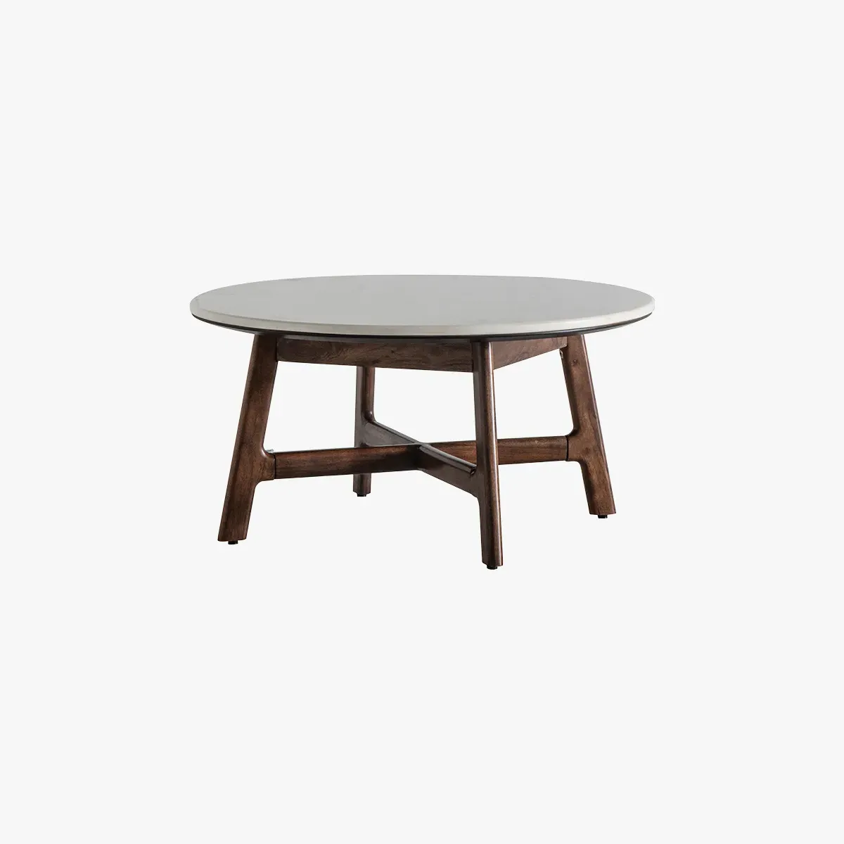 Palma Coffee Table - Brown, Acacia and Marble product
