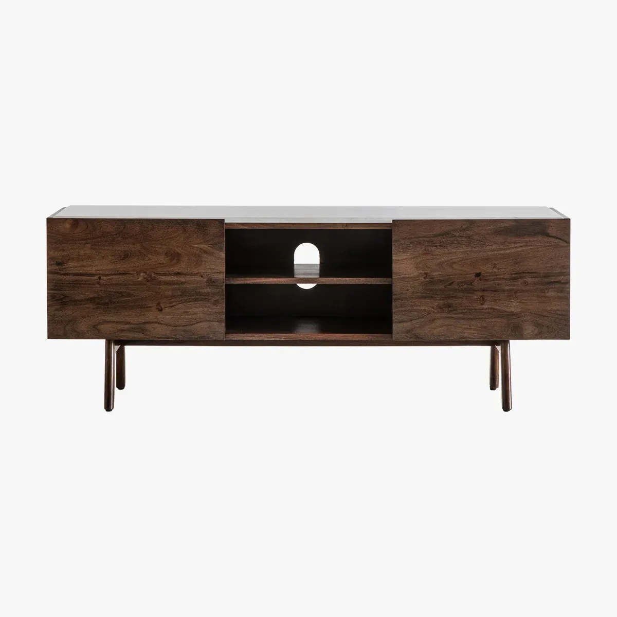 Palma Media Unit - Brown, Acacia & Marble product