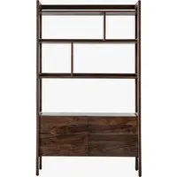 Palma Shelving Unit - Brown, Acacia & Marble alternate view
