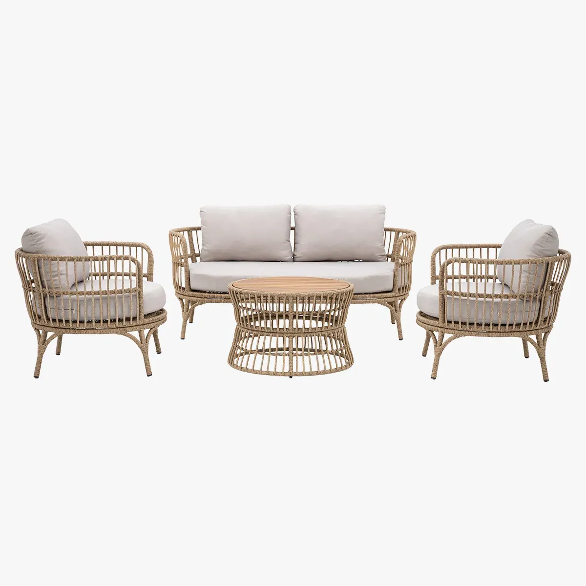 Paradise Outdoor Lounge Set - Woven, Steel product