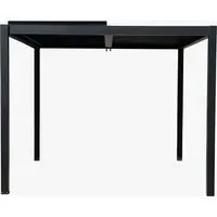 Pergola with Adjustable Louvers - Black alternate view