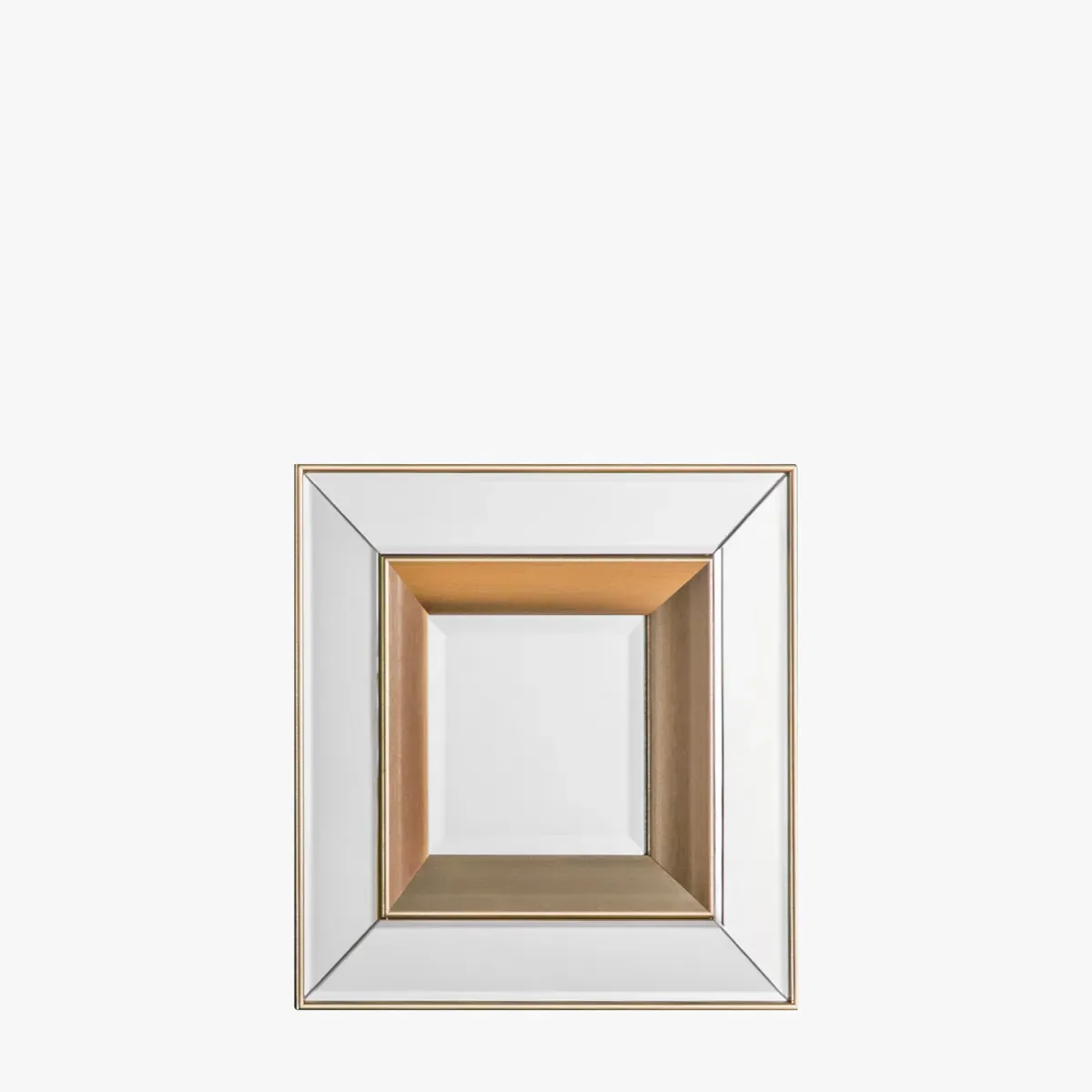 Phantasia Square Mirror Set - Metallic, Gold product