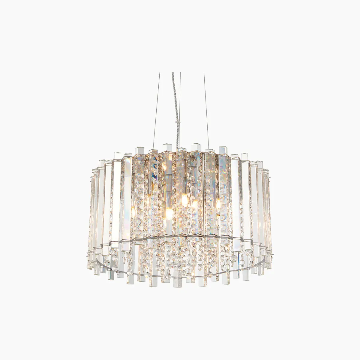Phineas Ceiling Pendant - Silver, Glass product