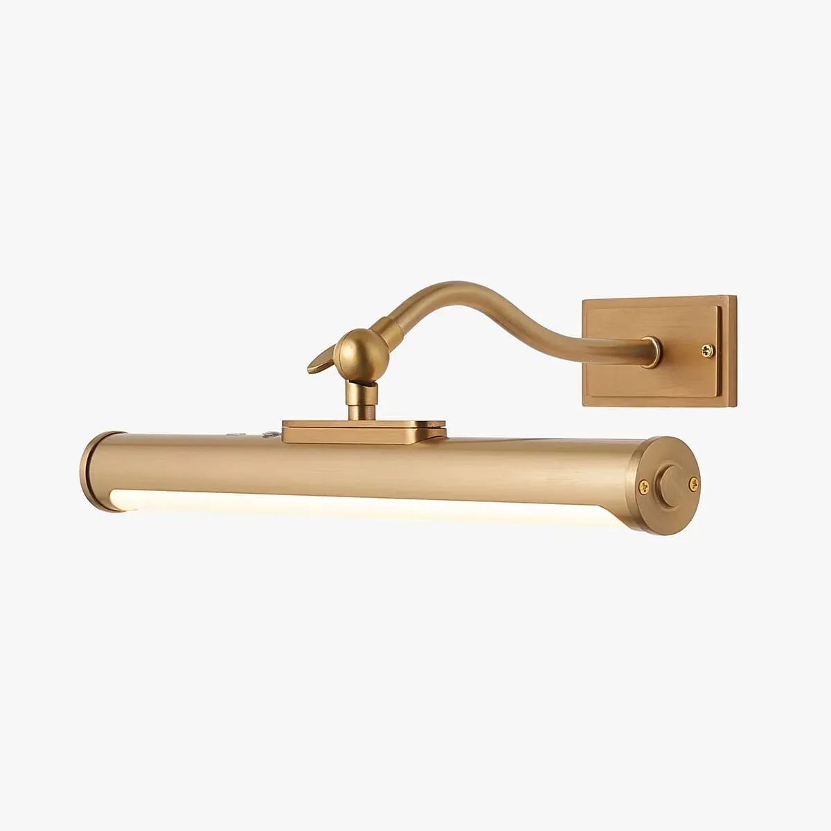 Piper Rechargeable Wall Light - Warm Brass by Perch & Parrow
