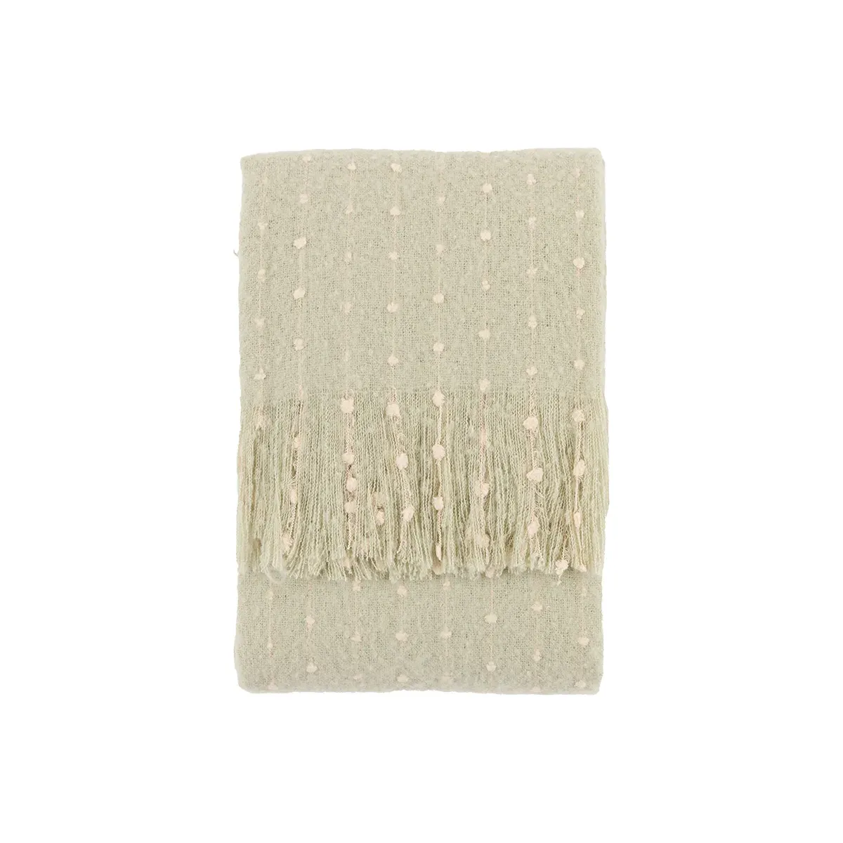 Pippa Mohair Throw - Sage Green product