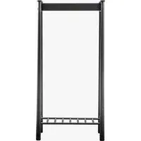 Rebecca Clothes Rack - Black, Solid Oak alternate view