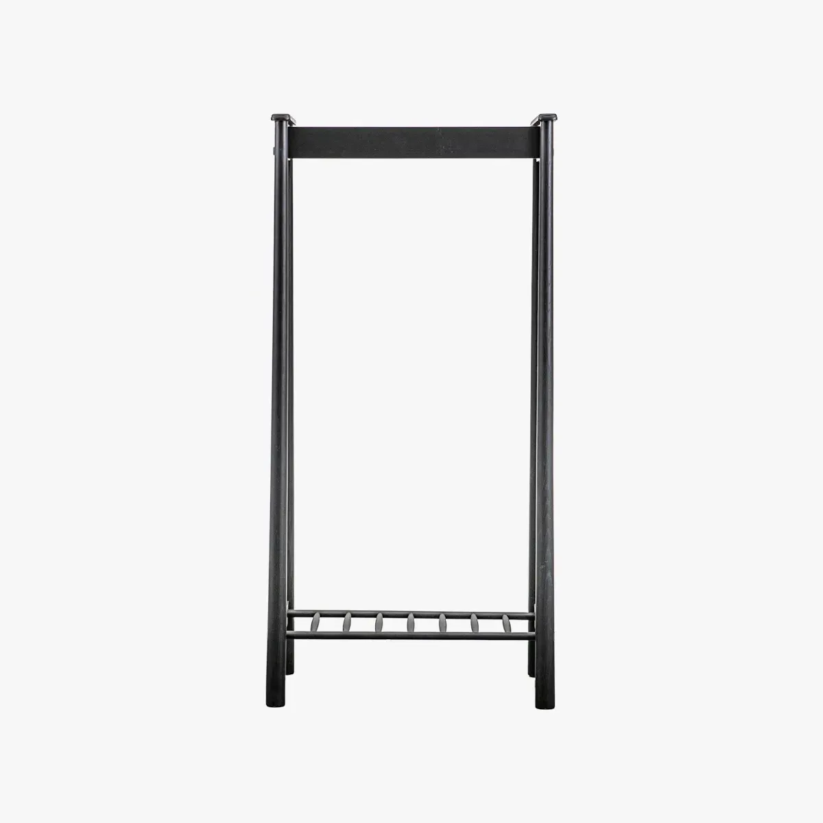 Rebecca Clothes Rack - Black, Solid Oak product