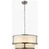 Richmond 5-Light Pendant Light - Antique Brass, Frosted Ribbed Glass by Perch & Parrow, image 3