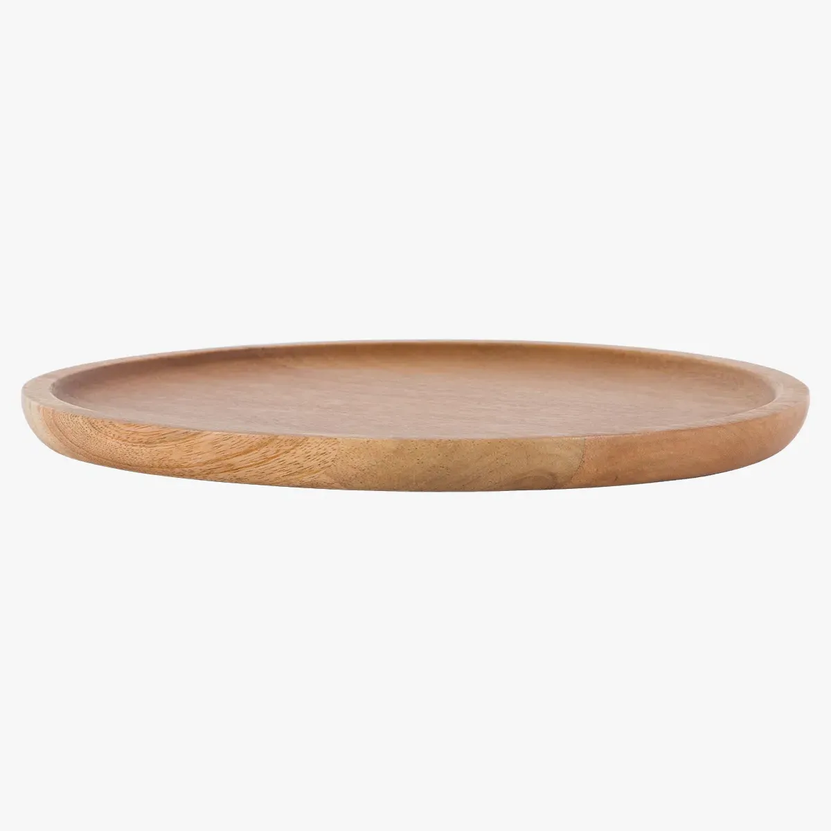 Round Decorative Tray - Mango Wood by Perch & Parrow