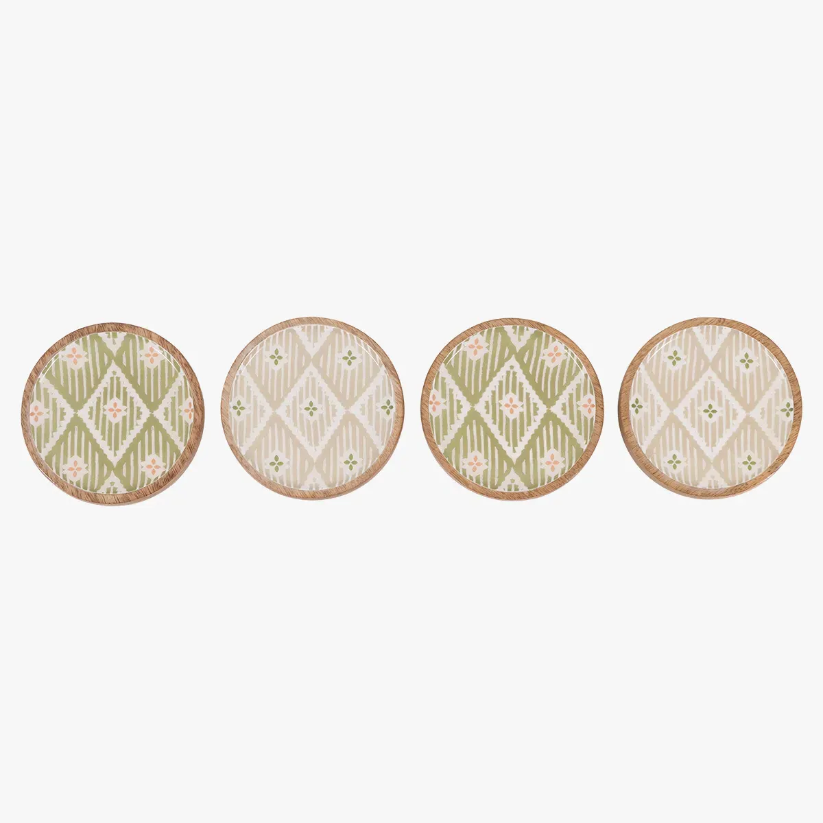 Savanna Wooden Coasters Set of 4 product