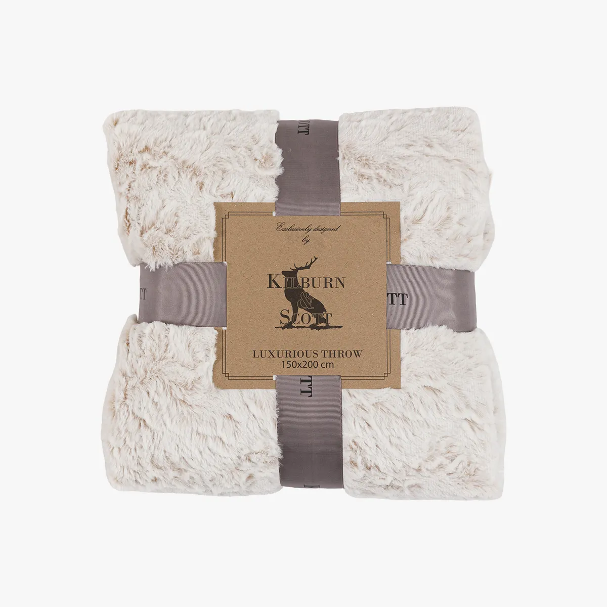 Selma Fur Throw by Perch & Parrow