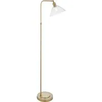 Seraphina Floor Lamp - Brass, Glass alternate view