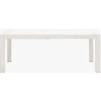Seville Dining Table - Whitewash, Mango Wood alternate view