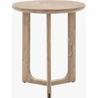 Side Table - Smoked, Oak Wood alternate view
