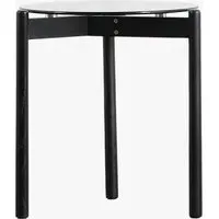Side Table with Glass Top - Black, Tempered Glass alternate view