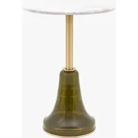 Side Table with Gold Details - Dusk, Glass alternate view