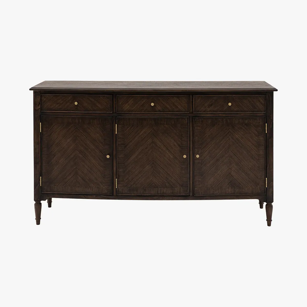 Sideboard with Turned Legs - Coffee, Mindy Wood product