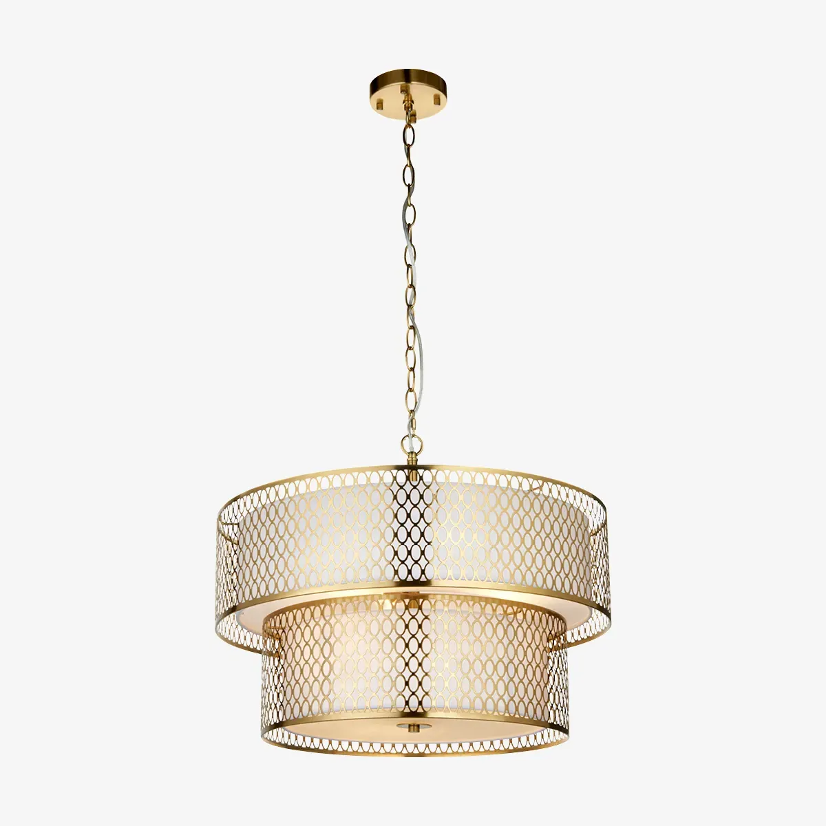 Simone 6-Light Tiered Pendant - Gold product