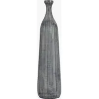 Small Bottle Vase - Grey, Aluminium alternate view