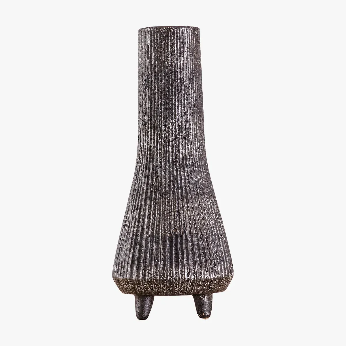 Small Chimney Vase - Brown, Stone product