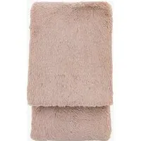 Snug Fur Medium Throw - Mauve alternate view