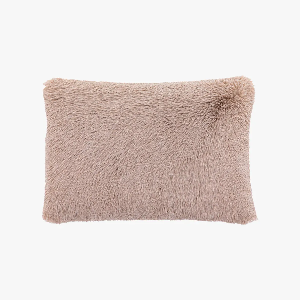 Snug Rectangle Fur Cushion - Natural product