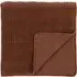Solace Cotton Velvet Quilted Bedspread - Rust by Perch & Parrow, image 3
