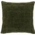 Solace Quilted Cushion - Olive, Cotton Velvet by Perch & Parrow, image 3