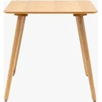 Square Dining Table - Natural, Oak Veneer alternate view