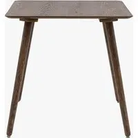 Square Dining Table - Smoked, Oak Veneer alternate view