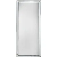 Standing Mirror with Bevelled Frame - Silver alternate view