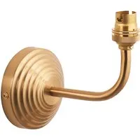 Staturet Arc Wall Fitting - Brass alternate view