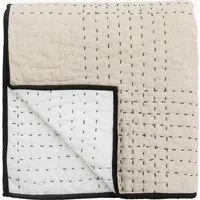 Stitch Bedspread - Beige alternate view