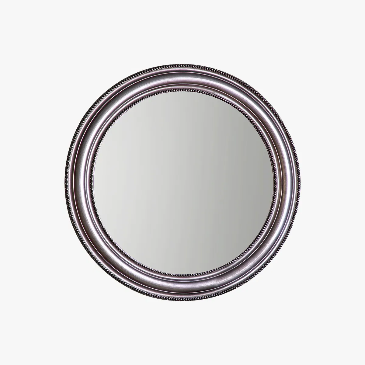 Suave Round Mirror - Pewter product