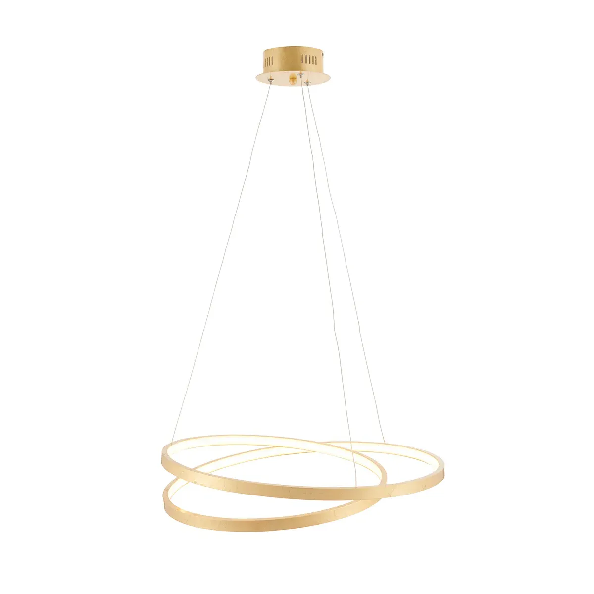 Swale Pendant Light - Gold, Frosted Acrylic product
