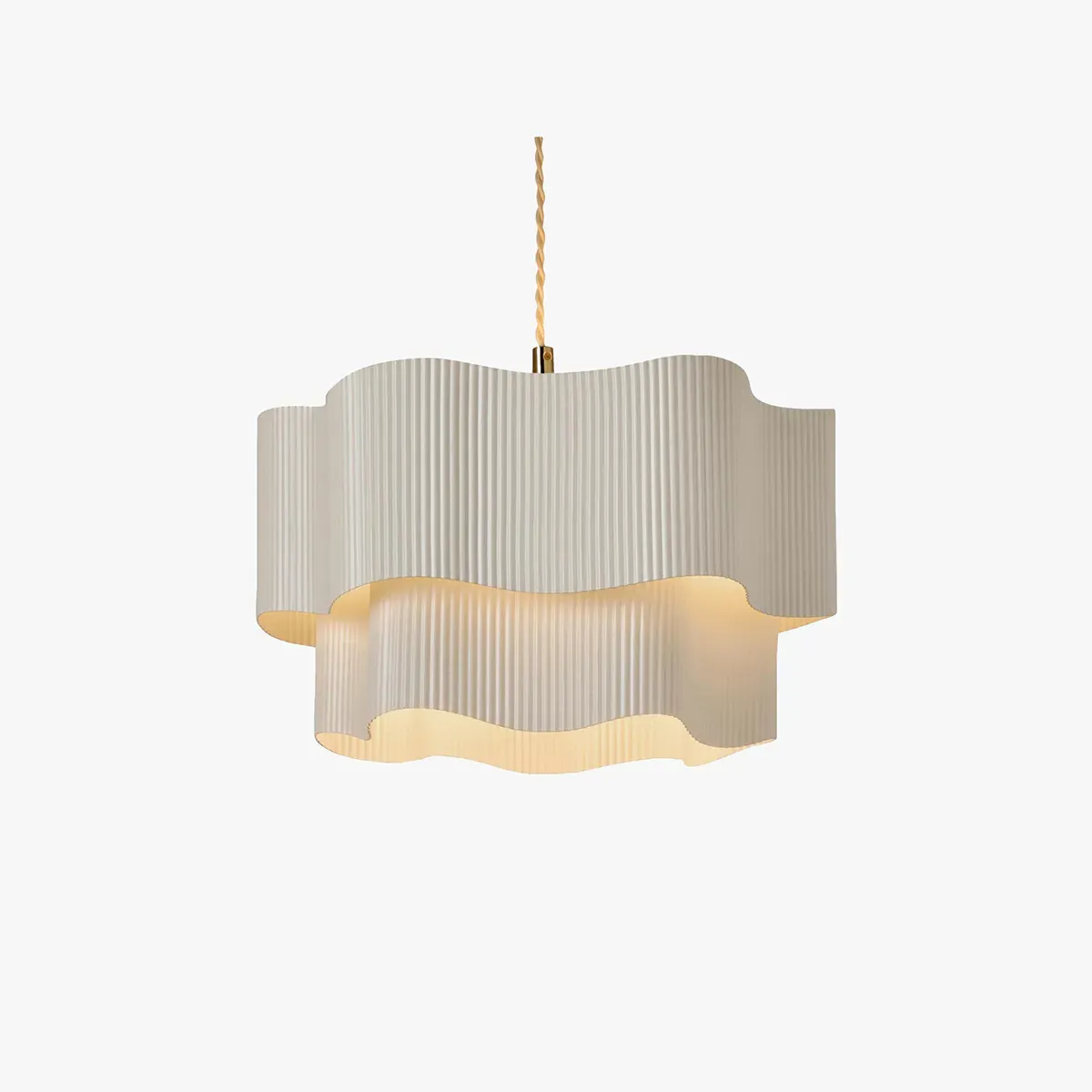 Sydney Easy Fit Ceiling Light Shade - Cream, Metal by Perch & Parrow