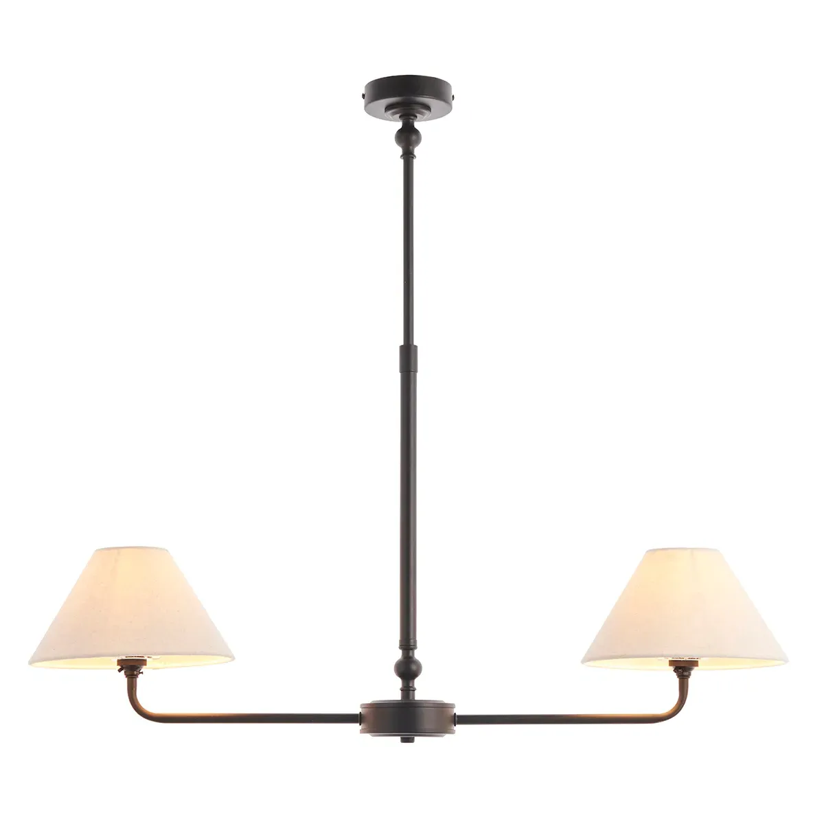 Sylvia 2-Light Linear Pendant - Black product