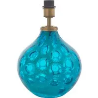Table Lamp Base - Blue, Blown Glass alternate view