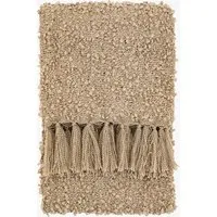 Throw Blanket - Brown, Boucle alternate view