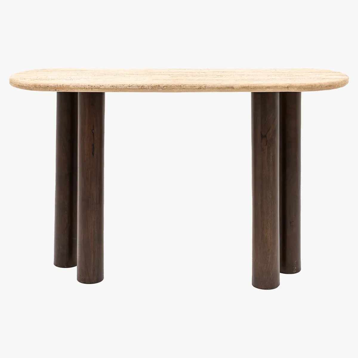Tibur Console Table - Travertine, Mango Wood product