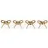 Timeless Tidings Bow Napkin Rings, Set of 4 by Perch & Parrow, image 3