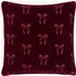Timeless Tidings Chenille Bow Cushion by Perch & Parrow, image 3