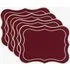 Timeless Tidings Scallop Placemats Set of 4 by Perch & Parrow, image 3