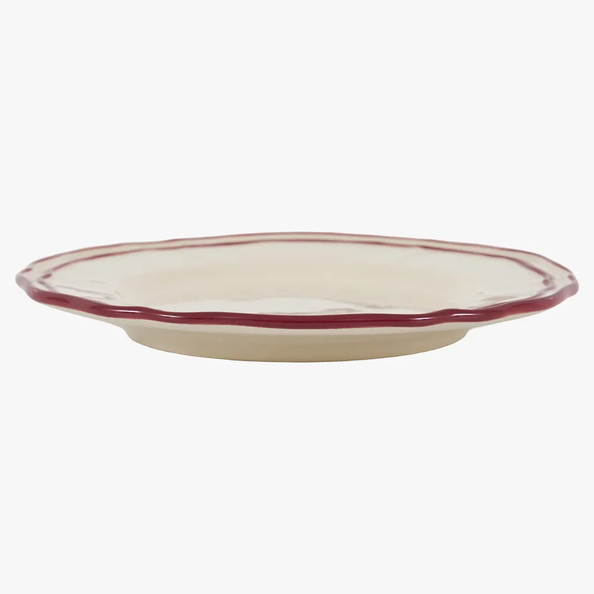 Timeless Tidings Scallop Side Plates Set of 4 by Perch & Parrow