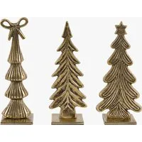 Timeless Tidings Tree Ornaments Set of 3 by Perch & Parrow, alternate view