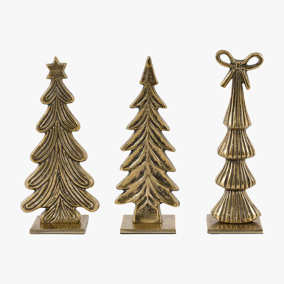Timeless Tidings Tree Ornaments Set of 3 by Perch & Parrow