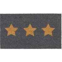 Triple Star Doormat - Stellar Design alternate view