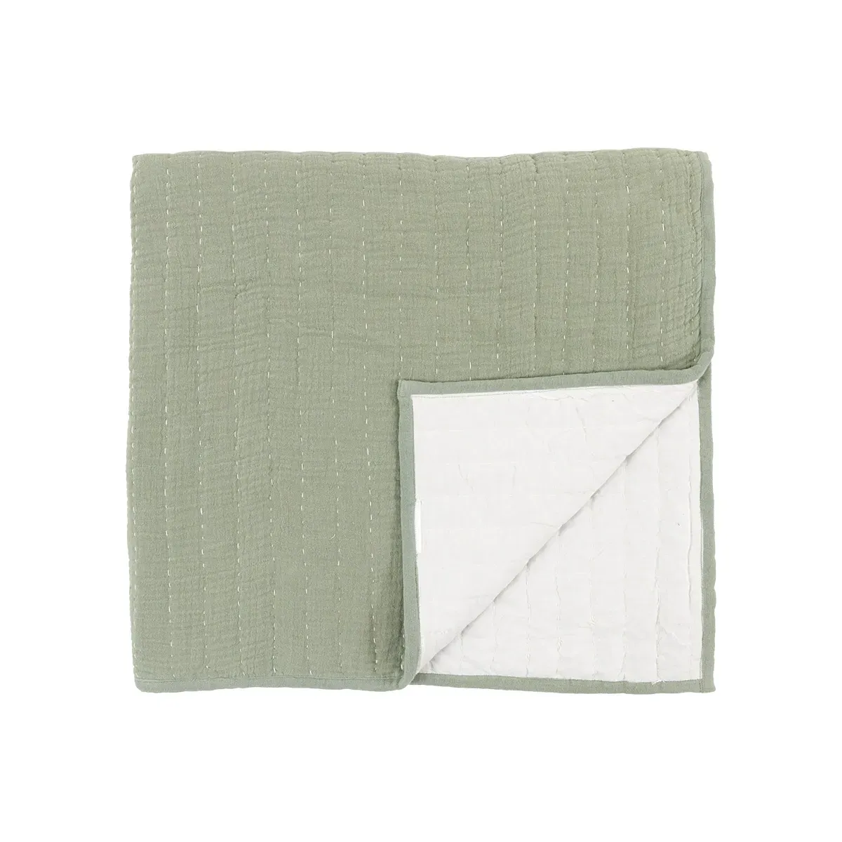 Vara Gauze Bedspread - Sage product