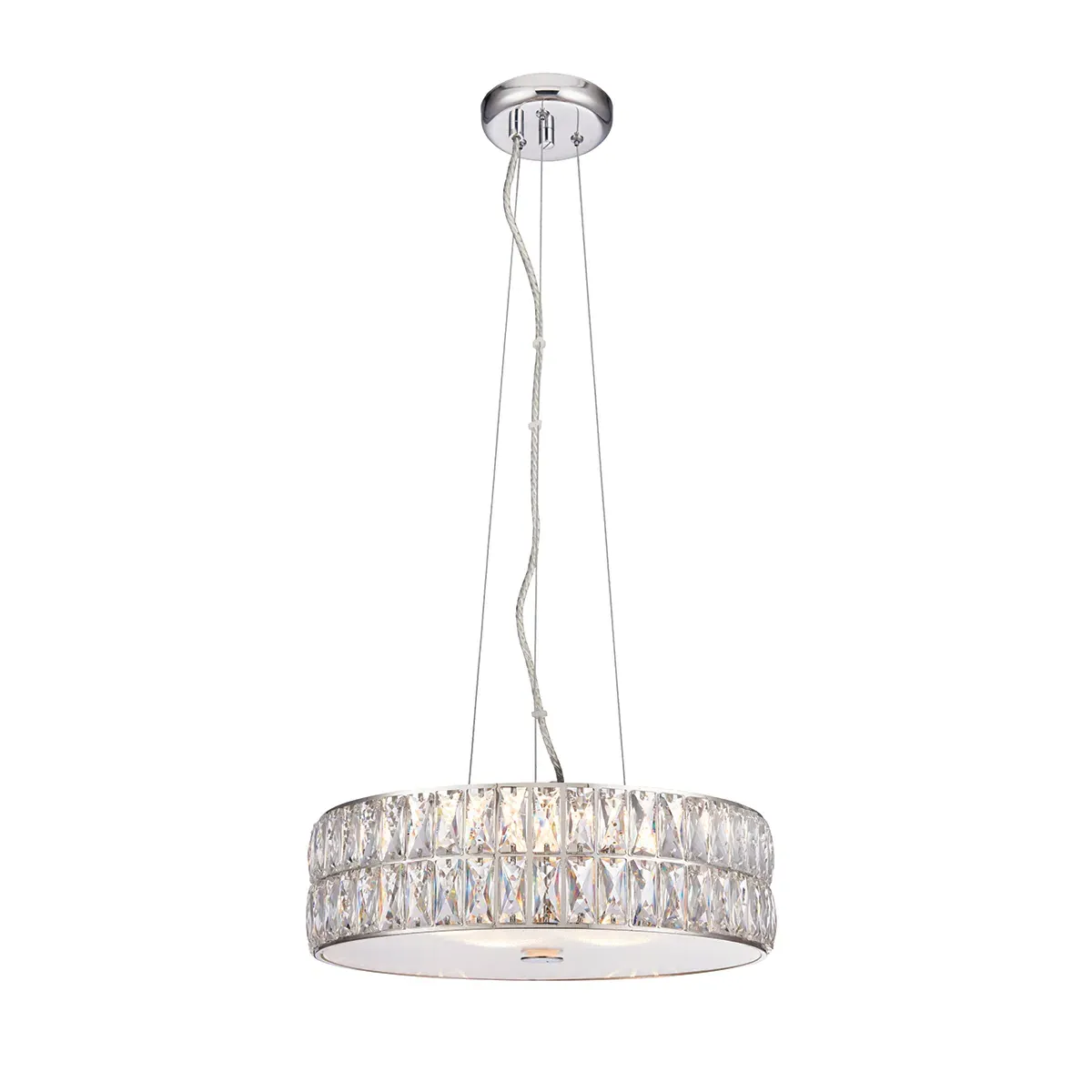 Veretta Five Light Pendant - Silver, Chrome product