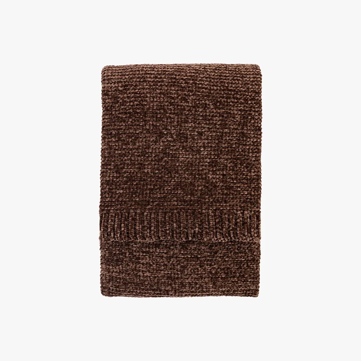 Verity Chunky Chenille Throw - Chocolate product